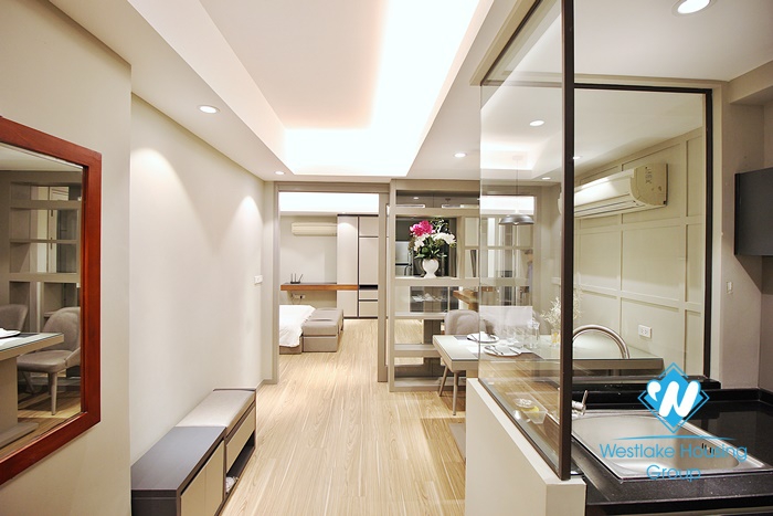 Morden studio for rent in Nhat Chieu street, Tay Ho, Ha Noi